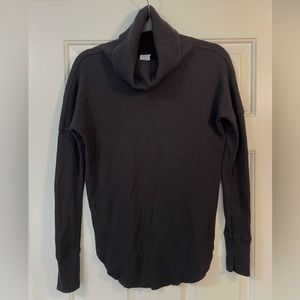Like new TNA for Aritzia thermal cowl-neck-XS black.